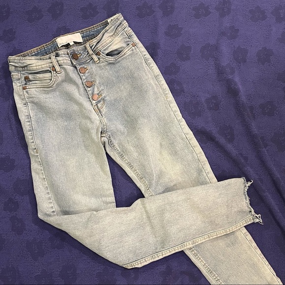 Vintage | High waisted skinny jeans - Picture 1 of 8